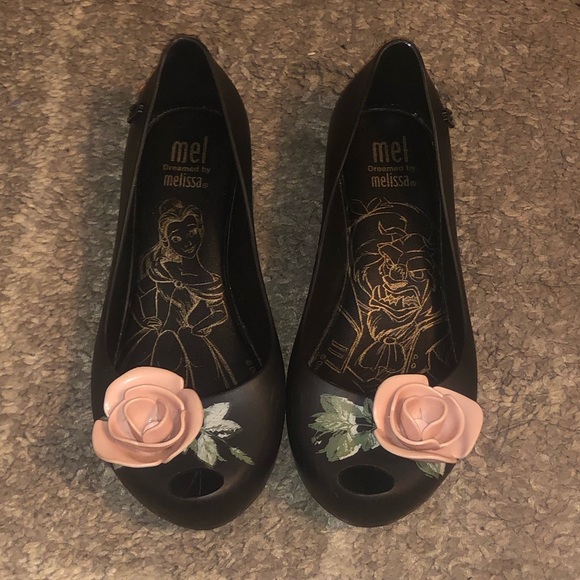 mini melissa disney beauty and the beast